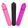 Qhufnng Mini Compact Powerful Adult Toys Silent Bullet Shape Personal Message Tools Multi-Speed 10 Modes for Relaxation Hot Pink