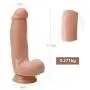 STOYOU 6 Inch Realistic-?ìld`? Silicone Relaxation Massager Toys for Women