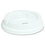 Dixie 10-16 oz. Dome Hot Coffee Cup Lids by GP PRO (Georgia-Pacific), White, D9542, 1,000 Count (100 Lids Per Sleeve, 10 Sleeves Per Case)