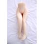 TINGSHOP 3D Realistic Silicone Half Sex Doll with Legs, Ass and Feet for Vaginal Anal Sex, Lifelike Adult Toy Male Masturbator