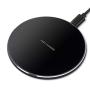 GLOUE Wireless Charger, 10W Qi-Guaranteed Wireless Charging Compatible with iPhone Xs Max/XS/XR/X/8/8 Plus, Compatible with Galaxy S9/S9+/S8/S8+/Note 8, 5W for All Qi-Enabled Phones(No AC Adapter)