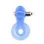 Kidavll Rings Male Longer Lasting Shake Rooster Ring with Contented Brush Silicone Happy Toys Rings Shock 9 Speeds