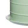 Kitchen Craft Living Nostalgia Vintage Style Airtight Cake Storage Tin Cake Dome English Sage Green - 28.5cm x 18cm 11" x 7"