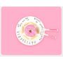 Large Silicone Place Mat for Dining Table Reusable-Silicone Place mats for infants and Kids Place Mat,Pizza Mat , Table Mat, Placement Mat,Heat Resistant-Non-Slip Waterproo (19.515.5, pink)(3pack)