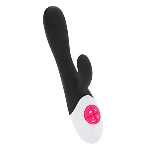 Guxing 16 Speeds Vibrant Toys Female Silicone dilo diloWaterproof Toys for Women - Black