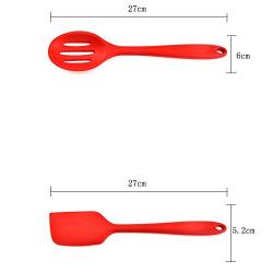 SKYyao Kitchen utensil set Silicone Kitchen utensils 6 pieces set kitchen utensils set cooking shovel spoon tool non-stick pot kitchenware Silicone