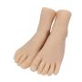 1 Pair Silicone Life Size Child Mannequin Foot Display Jewerly Sandal Shoe Sock Display Art Sketch