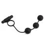 Male Silicone Pull Butt Beads - HIPLAYGIRL Men Anal Sex Toys, Vibration Cock Ring with 1.4 Inch Ball Plug, Battery Powered Vibe Anus Trainer