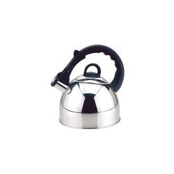 Culinary Edge 50401 Whistling Tea Kettle, 2.5-Quart, Mirror Finish