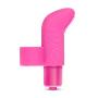 7 Vibrating Functions Textured Platinum Silicone Finger Vibrator - Removable Waterproof Bullet ? - 3-in-1 Sex Toy - Sex Toy for Women - Sex Toy for Couples (Pink)