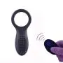 XINGUANG Silicone Male Ring Massage Adult Toys Dicks Play Stimulators Things for Men Women and Couples Waterproof Black