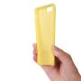 Yajuhoy iPhone 8 Plus Case / iPhone 7 Plus Case, Liquid Silicone Gel Rubber Case Soft Microfiber Cloth Lining Cushion Compatible with Apple iPhone 8 Plus (2017) / iPhone 7 Plus (2016) - Yellow