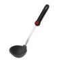Yvetti Kitchen Utensil Set Durable Non-Stick Silicone High Temperature Resistant Shovel Spoon Brush Kitchenware Cooking Tools Best Kitchen Gadgets for Gift Black B