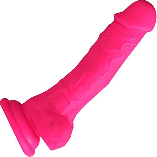 Maia Toys Billee 7 Realistic Silicone Dong Neon Pink&quot