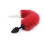 Silicone Plug T-àil Blockage Toys and Lovely Ears Blockage Happy Toy for Women Alluring Games Funny Products and tremble-Massager,Brown-M