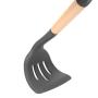 Kitchenware, Beech Handle Silicone Kitchenware Non-Stick Kitchen Cookware (Drain Shovel)