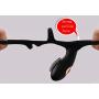 Chen-love1 Massager with Pēnǐs Ring, Male Household Waterproof Mute Silicone Toy，Relieve Neck Back and Waist