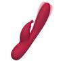 Tracy’s Dog G Spot Rabbit Vibrator with Ticklish Bunny Ears for Clitoral Stimulation,Waterproof Flexible Liquid-Silicon Dildos Vibrators with Dual Motor 7 Vibration Patterns Sex Toys for Women