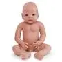 Vollence 22 inch Realistic Reborn Baby Doll,Not Vinyl Material Dolls,Real Full Body Silicone Baby Dolls,Handmade Lifelike Newborn Baby Doll - Boy