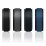 ROQ Silicone Wedding Ring for Men - Duo Collection Step Style - 4 Packs & 1 Single Ring Silicone Rubber Wedding Bands