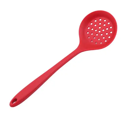 Beiswe Creative Non-Stick Pot Special Silicone Colander Kitchenware Cooking Accessories Unique for Kitchen Tool (Red)