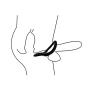 LEVETT Flexible Silicone Cock Rings, Penis Enlarger Stronger and Harder Erection to Prolonging Climax Sex Toys for Men (Flexible size)