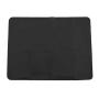 uxcell Silicone Kitchenware Rectangle Heat Resistant Teapot Cup Bowl Coaster Mat Pad Black