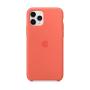 Apple Silicone Case (for iPhone 11 Pro) - Clementine (Orange)