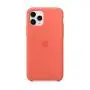 Apple Silicone Case (for iPhone 11 Pro) - Clementine (Orange)