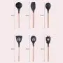 SKYyao Kitchen utensil set Kitchenware 6-piece non-stick pan silicone shovel cookware set spoon colander cooking spoon shovel silicone