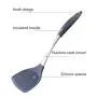 Li xin Non-Stick and Heat Resistant Utensils for Cooking, Stainless Steel Silicone Kitchenware Set 2-Piece Set, Anti-scalding Insulated Handle