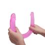 TYSJCSY 42cm Realistic Double Ended TPR Silicone-Massager for Beginners Advanced Users