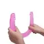 TYSJCSY 42cm Realistic Double Ended TPR Silicone-Massager for Beginners Advanced Users