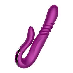 Multi-Speed Powerful Vibration Silicone Big Finger Waterproof Rechargeable Big Size T-Shirt Vibrator psbibra