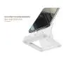 MoKo Phone/Tablet Stand, Foldable Desktop Holder for Devices(6-11") Fit iPhone 11 Pro Max/11 Pro/11, iPad 10.2" 2019, iPhone Xs/Xs Max/Xr/X, iPad Air 3, Mini 5, Galaxy Note 10 Plus, White(Small Size)