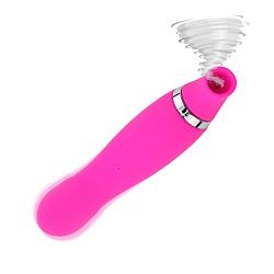 Ziligengsheng Cli-toris GS-Pot Sucking Womanizer Vǐbrators, Body Stimulator Vibrate -Adult Toys for Woman,10 Kinds of Frequency Conversion Silicone Waterproof USB Charging Pink