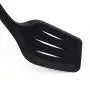 Silicone Kitchenware Set of 10 Scraper Scraper Spoon Silicone Kitchen Baking Cooking Set (Color : Black)
