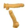 Letsgasm 6 Inch Medical Grade Silicone Dildo - Perfect Fit Realistic Dildo - With Suction Cup