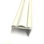 White Vinyl 1" Insert Molding Trim Screw Cover RV Camper Travel Trailer (White, 100 ft)