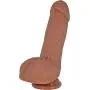 The Thicc DICC by FUKENA - Realistic Dual Density Silicone Dildo, 5.75 Inches Insertable (Light Skin)