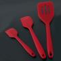5Pcs Silicone Cooking Tool Set Flexible Kitchenware Non Stick Baking Tool With Round Handle And Eggbeater For Kitchen Restaurant