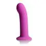 Strap U Pink Silicone Strap-on Dildo, Large