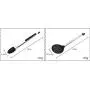 JunbosiKitchenware Silicone Kitchenware Set Stainless Steel Handle Cooking Spoon Shovel 8 Piece Set High Temperature Kitchen Tool Set