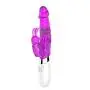 oneisall Silicone Clitoris Orgasmic Jumping 6-speed Orgasm Rotating Vibration Masturbation Toys Dildo Massager with Rotating Rolling Beads for Female, Purple