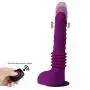 9" Thrusting Vibrant Toys for Women with 6 Speed Frequency Waterproof Rechargeable G-Spot Automatic Female Ladies Toy with Wireless Remote Control and Suction Cup