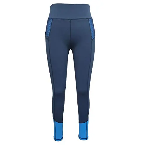 HR Farm Womens Silicone Tights Horse Riding Gel Grip Pull On Leggings with Pocket