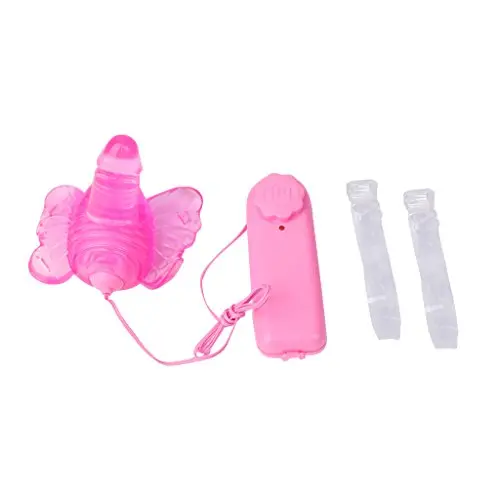 Knowwest New Remote Control Butt?rfly Strap-on Vibe C-lǐtǒris Massager Six Toy for Women