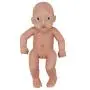 Vollence 11 Inch Full Silicone Baby Doll That Look Real,Eyes Open Reborn Baby Doll,Similar Full Weighted Real Baby Doll,Handmade Lifelike Baby Dolls - Girl
