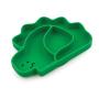 Bumkins Silicone Grip Dish, Suction Plate, Divided Plate, Baby Toddler Plate, BPA Free, Microwave Dishwasher Safe ? Dinosaur