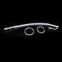 Raycity Stainless Steel Male Urethral Sound Catheter Penis Plug Dilator Stretching Silicone Tube for Beginner